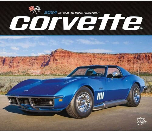 CORVETTE 2024 DELUXE STKR STARGIFTS (Paperback)