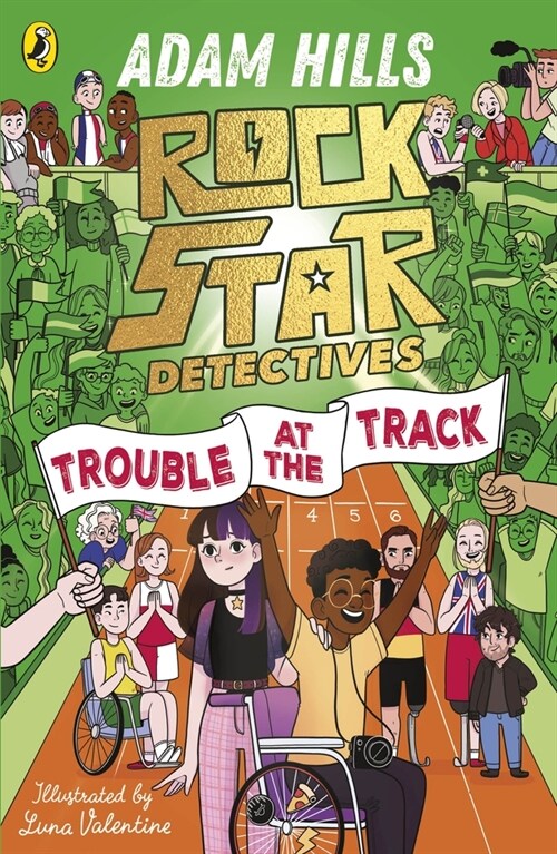 Rockstar Detectives: Trouble at the Track (Paperback)
