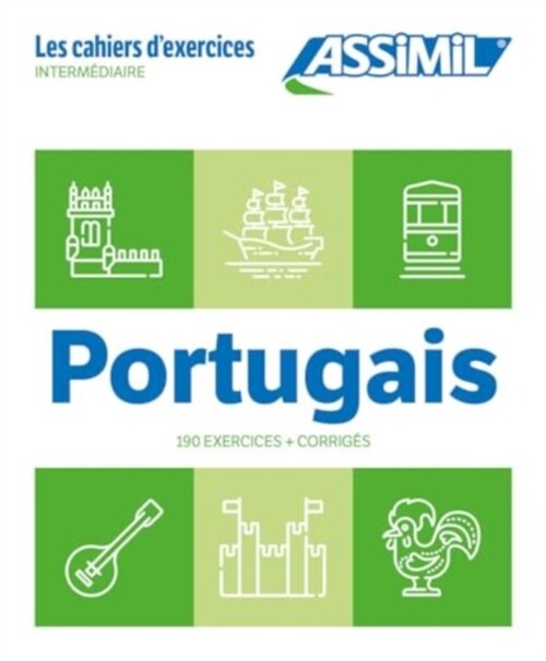 Cahier Exercices Portugais Niveau Intermediaire (Paperback)