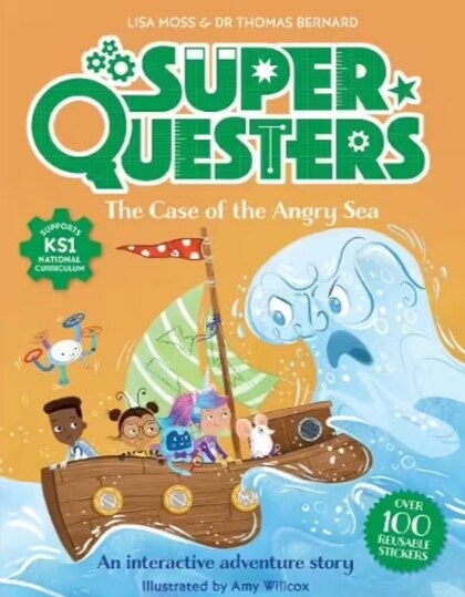 SuperQuesters: The Case of the Angry Sea (Paperback)