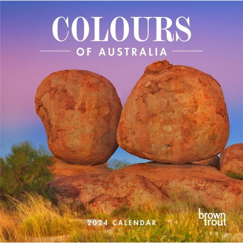 COLOURS OF AUSTRALIA 2024 SQUARE BTAU (Paperback)