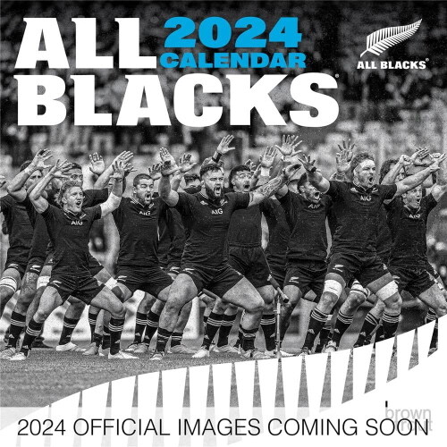 ALL BLACKS 2024 SQUARE BTAU (Paperback)
