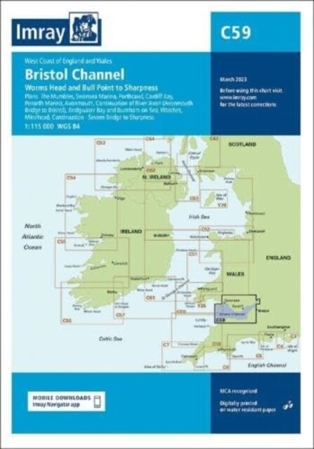 Imray Chart C59 : Bristol Channel (Sheet Map, folded, New ed)