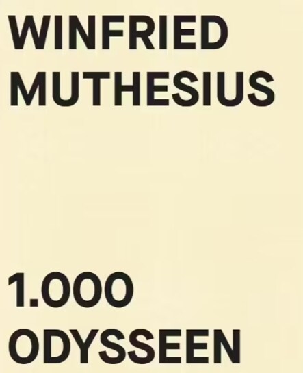 Winfried Muthesius : 1.000 Odysseen (Paperback)