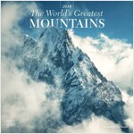 MOUNTAINS THE WORLDS GREATEST 2024 SQUAR (Paperback)