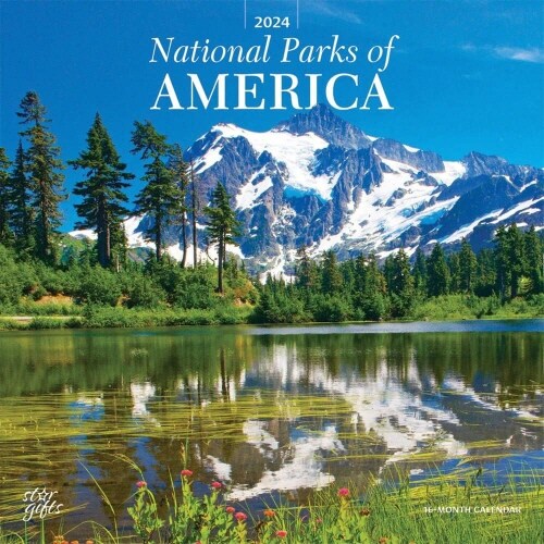 NATIONAL PARKS OF AMERICA 2024 SQUARE ST (Paperback)