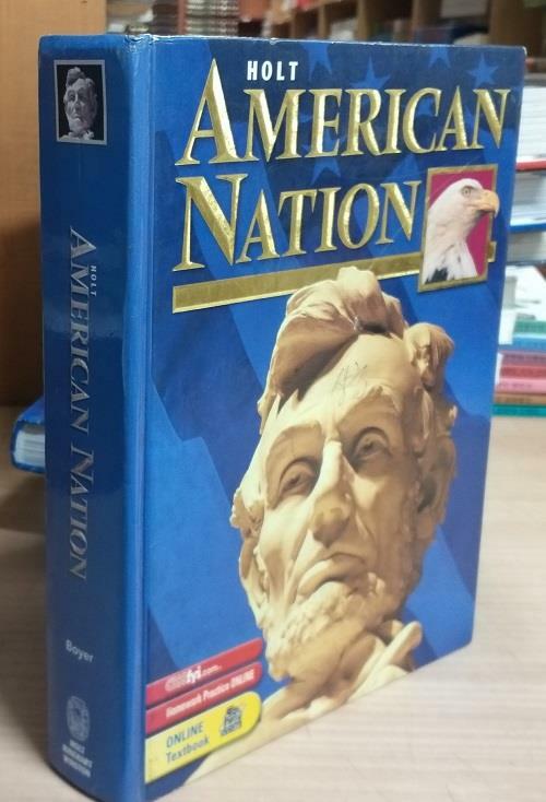 [중고] Holt American Nation: Student Edition Grades 9-12 2003 (Hardcover, Student)