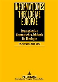 Informationes Theologiae Europae (Paperback)