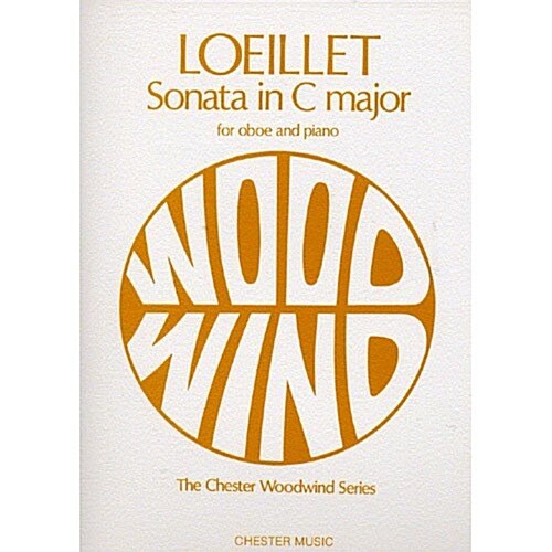 Jean-Baptiste Loeillet: Sonata in C Major for Oboe and Piano (Paperback)
