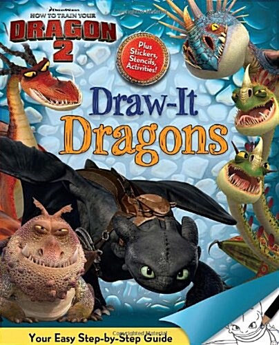 How to Train Your Dragon 2: Draw-It Dragons (Paperback)