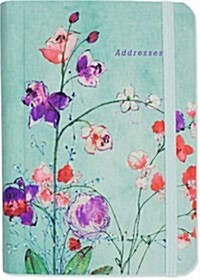 Fuchsia Blooms Address Book (Spiral)