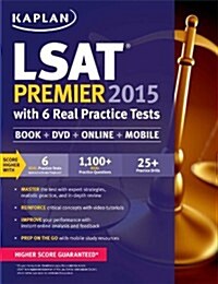 Kaplan LSAT Premier 2015 [With CDROM] (Paperback)