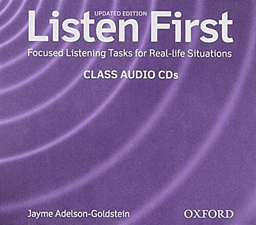Listen First: Class Audio CDs (CD-Audio)