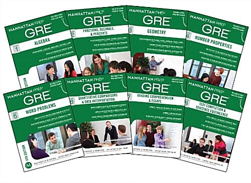Manhattan Prep GRE Set of 8 Strategy Guides (Paperback, 4)