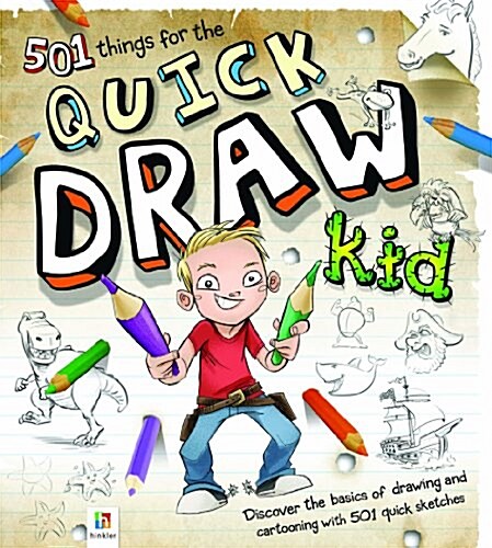 501 Things for the Quick Draw Kid (Hardcover, Spiral)