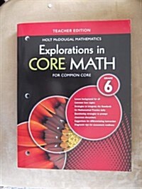 Explorations in Core Math Common Core, Grade 6 (Paperback)