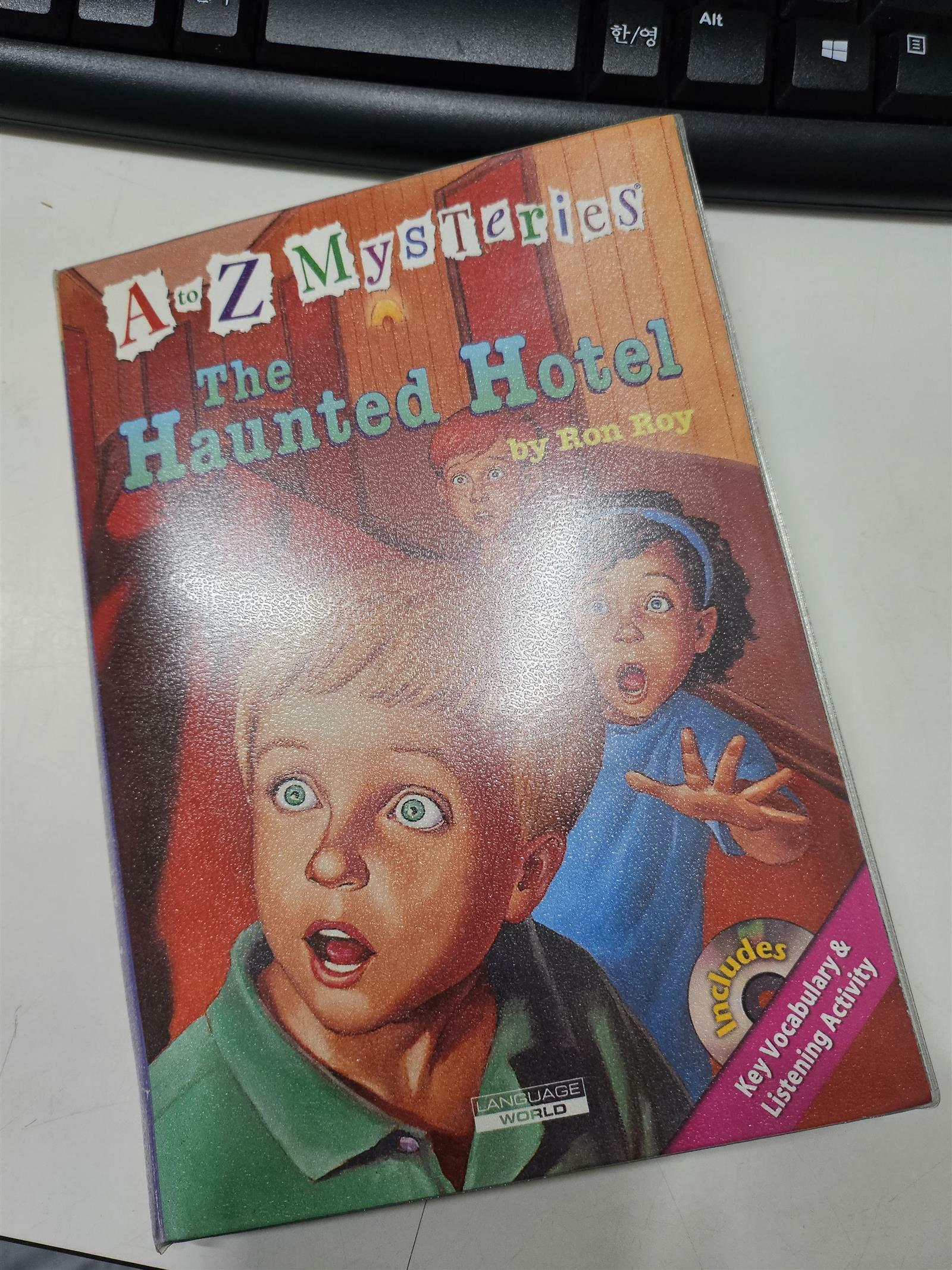 [중고] A to Z Mysteries #H : The Haunted Hotel (Paperback + Audio CD 1장)