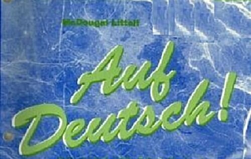 Mcdougal Littell Auf Deutsch! Audio Program Cd, Level 1-eins (CD-ROM)
