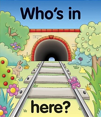 Pull the lever : Whos in here? (Board Book)