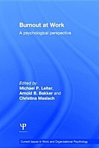 Burnout at Work : A Psychological Perspective (Hardcover)