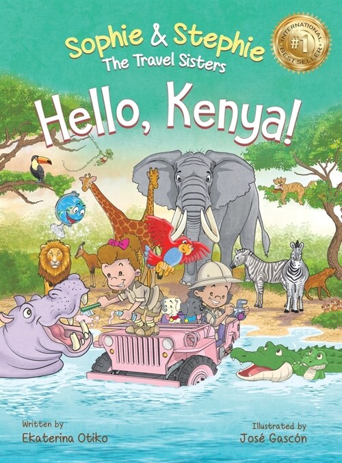 Hello, Kenya!: Childrens Picture Book Safari Animal Adventure for Kids Ages 4-8 (Hardcover)