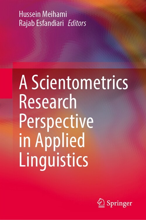 A Scientometrics Research Perspective in Applied Linguistics (Hardcover, 2024)