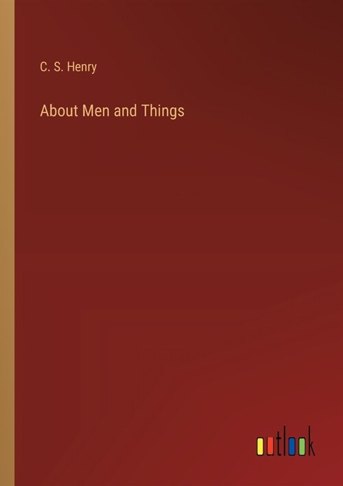 About Men and Things (Paperback)
