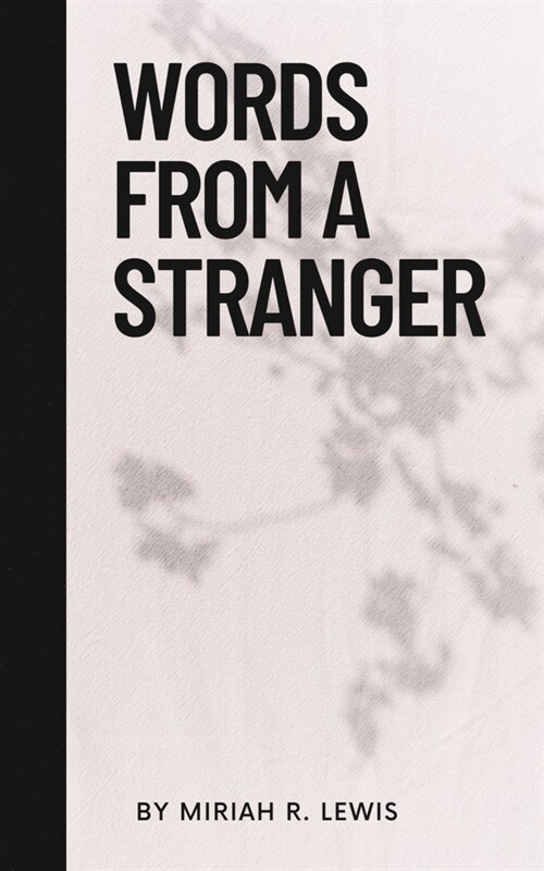 Words from a Stranger (Paperback)