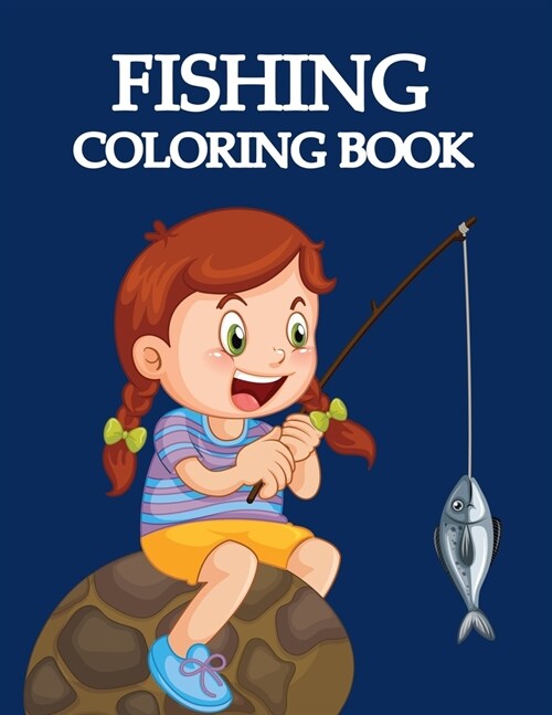 Fishing Coloring Book (Paperback)