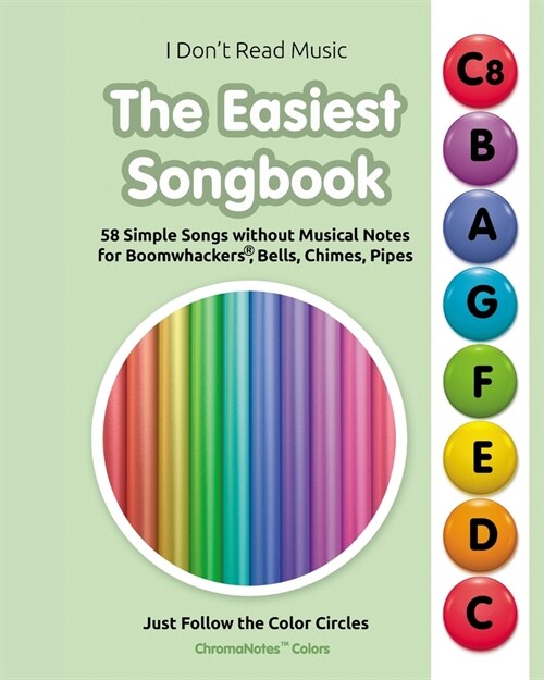 The Easiest Songbook. 58 Simple Songs without Musical Notes (Paperback)