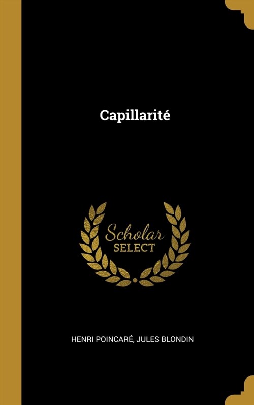 Capillarit? (Hardcover)