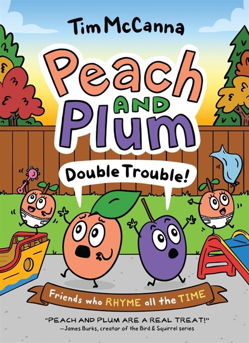 Peach and Plum: Double Trouble! (a Graphic Novel) (Paperback)