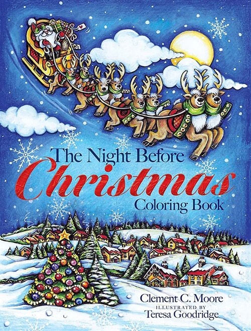 The Night Before Christmas Coloring Book (Paperback)