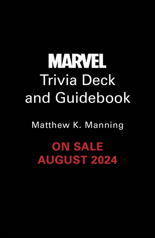 Marvel: Trivia Deck and Guidebook (Other)