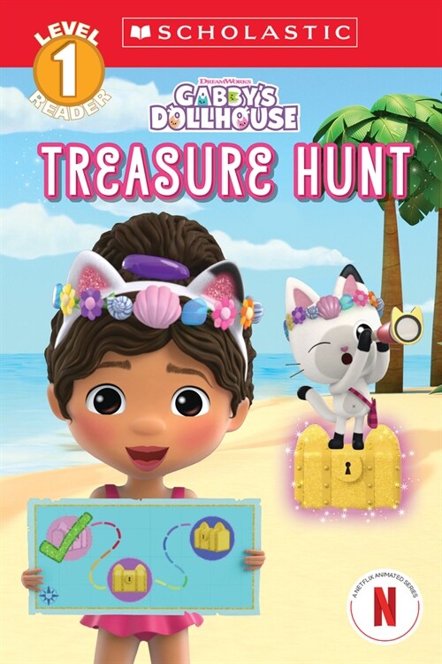 Treasure Hunt (Gabbys Dollhouse: Scholastic Reader, Level 1 #3) (Paperback)