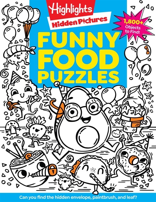 Funny Food Puzzles (Paperback)