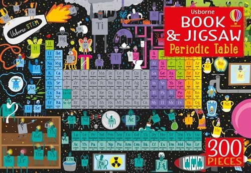 Usborne Book and Jigsaw Periodic Table Jigsaw (Paperback)