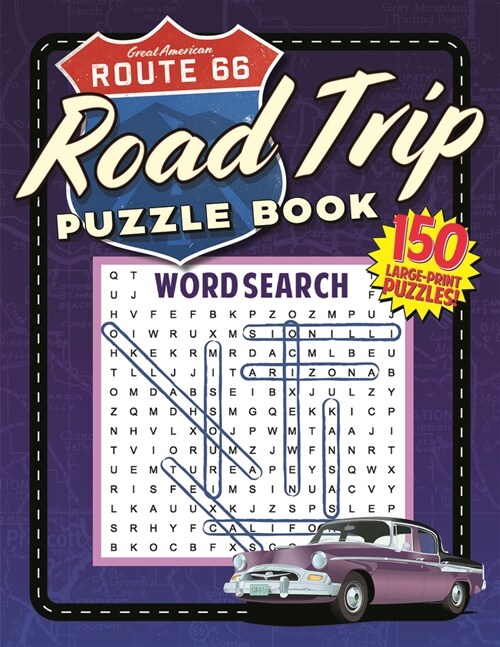 The Great American Route 66 Puzzle Book (Paperback)
