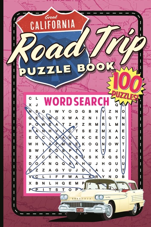 The Great California Road Trip Puzzle Book (Paperback)