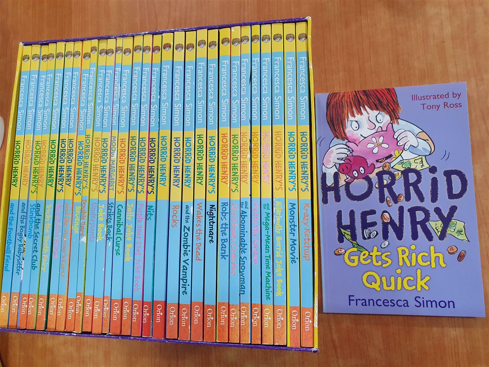 [중고] Horrid Henry the Complete Story Collection 30 Books Box Set (Paperback 30권)