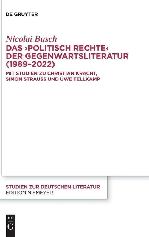 Das politisch Rechte (Hardcover)