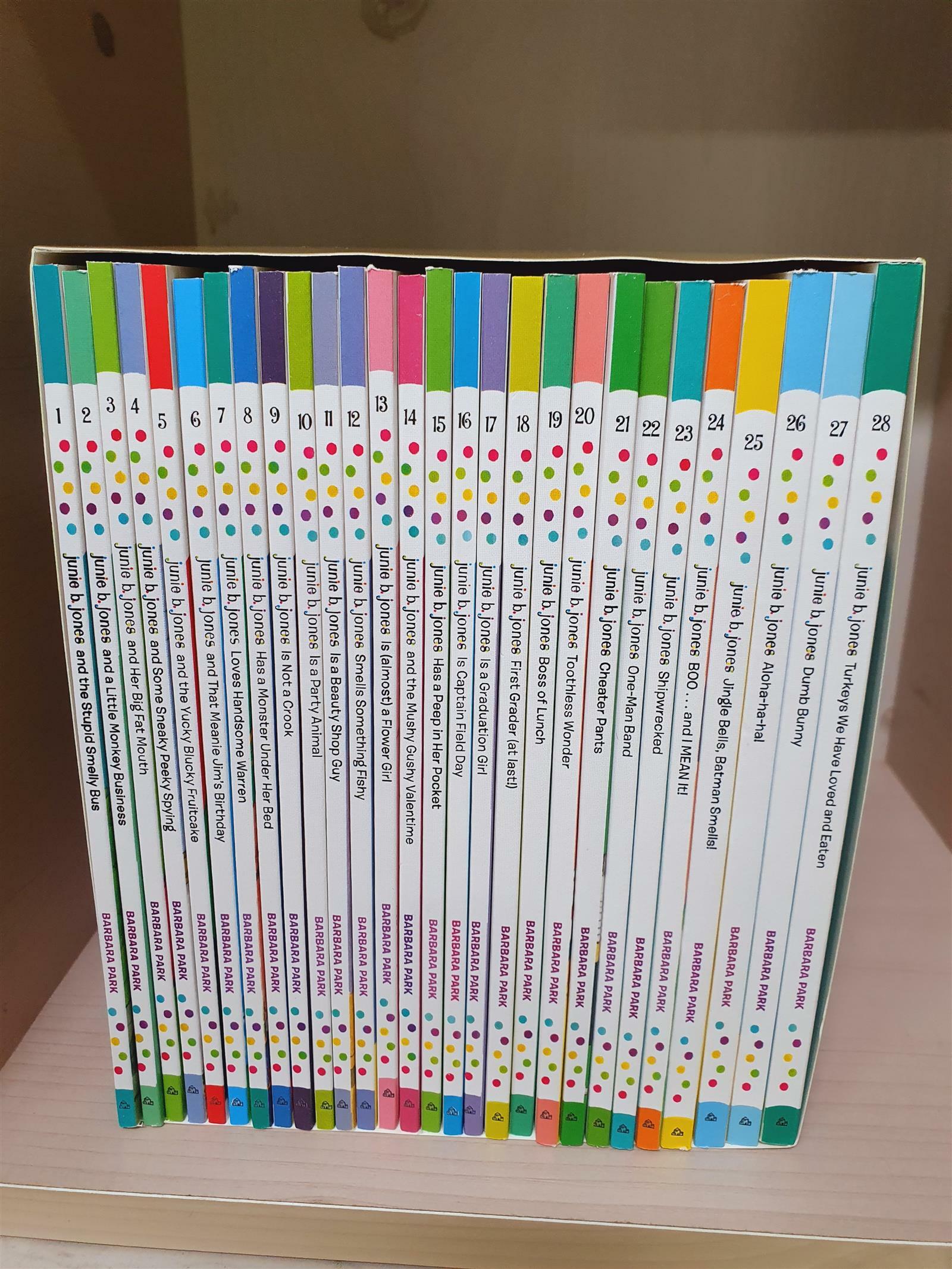 [중고] Junie B. Jones #1~27 Book + CD + Wordbook Full Set