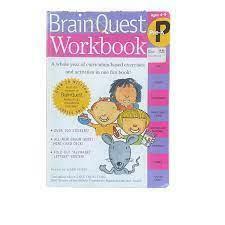[중고] Brain Quest Workbook: Pre-K [With Stickers] (Paperback)