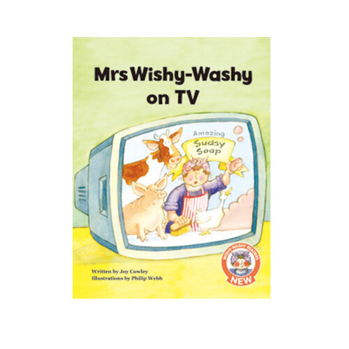 노부영 뉴위시워시 New Wishy-Washy 07 Mrs Whishy-Washy on TV (Paperback )
