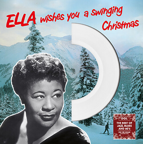 [수입] Ella Fitzgerald - Ella Wishes You A Swinging Christmas [180g 픽쳐디스크 화이트컬러 LP][한정판]