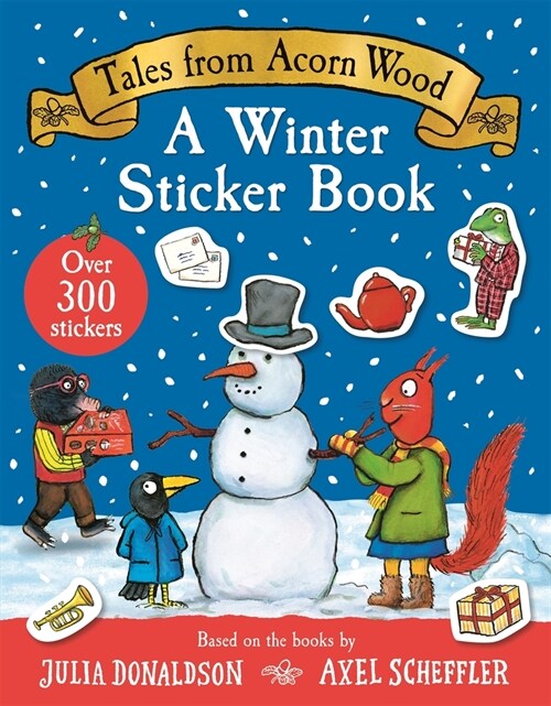 Tales From Acorn Wood: A Winter Sticker Book (Paperback)