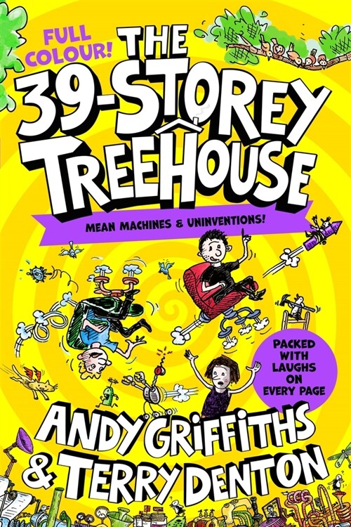 The 39-Storey Treehouse : Colour Edition! (Paperback)