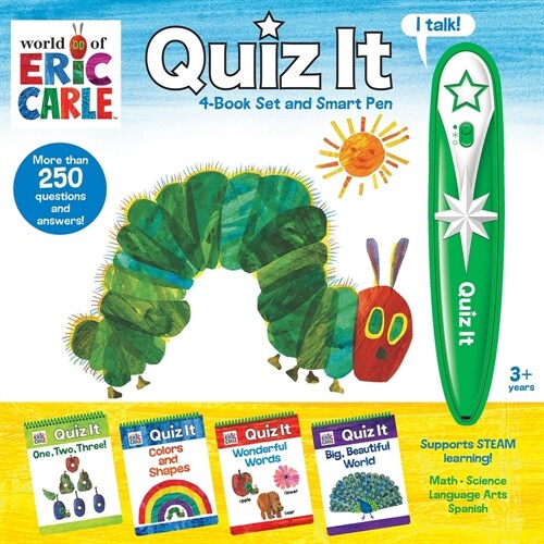 World of Eric Carle: Quiz It 4-Book Set and Smart Pen (Multiple-component retail product)