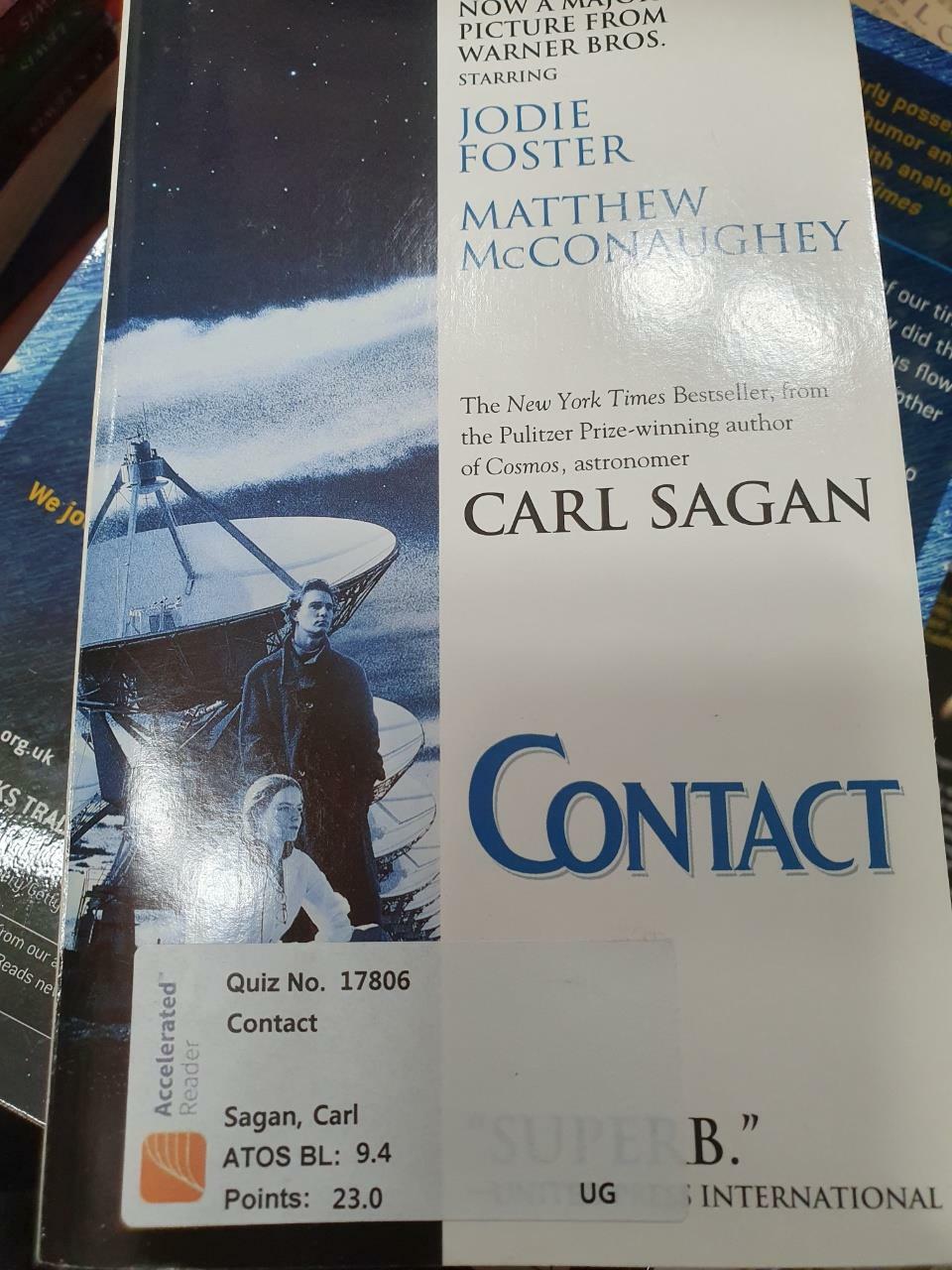 [중고] Contact (Mass Market Paperback)