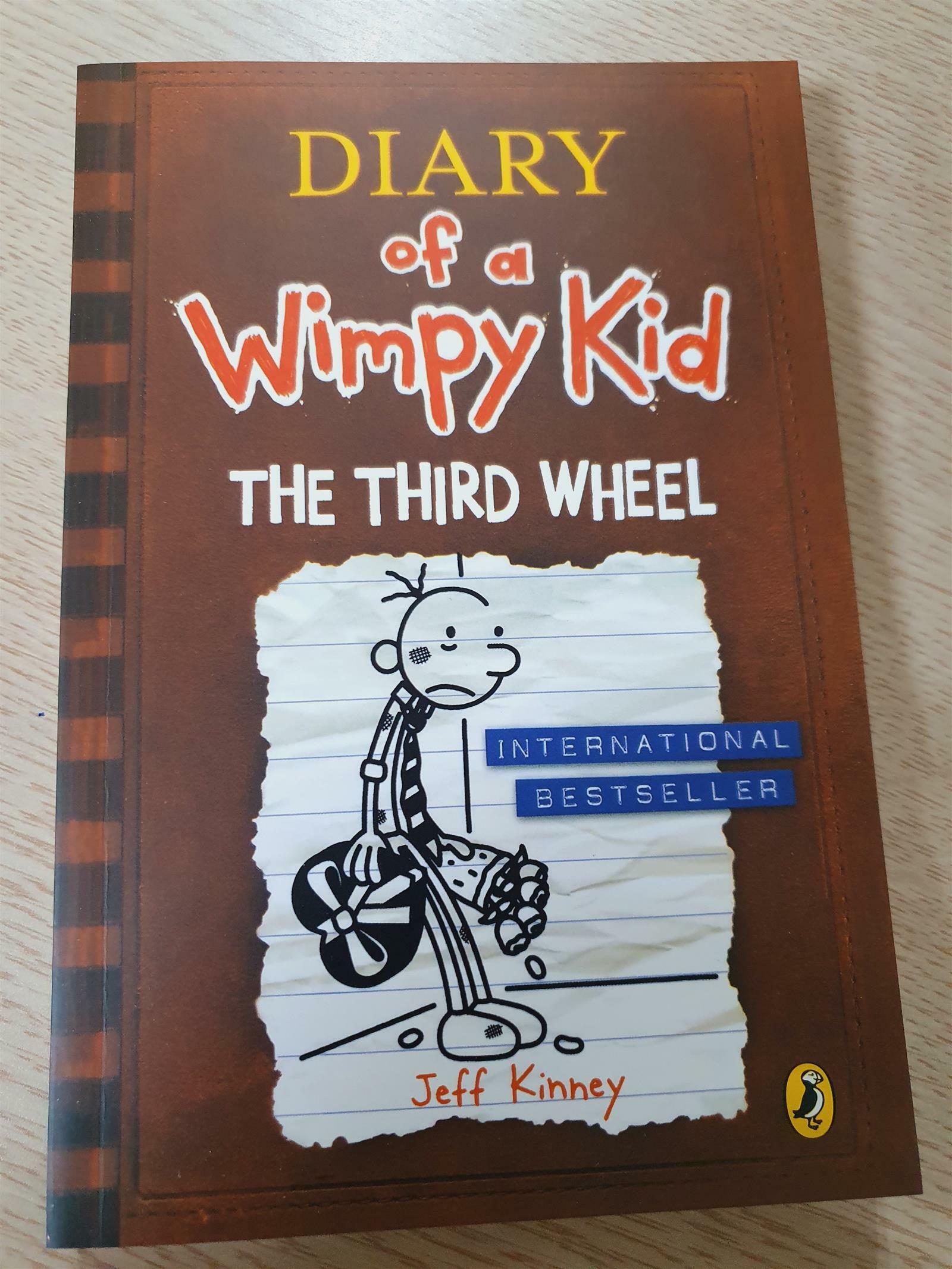 [중고] Diary of a Wimpy Kid: The Third Wheel (Book 7) (Paperback)